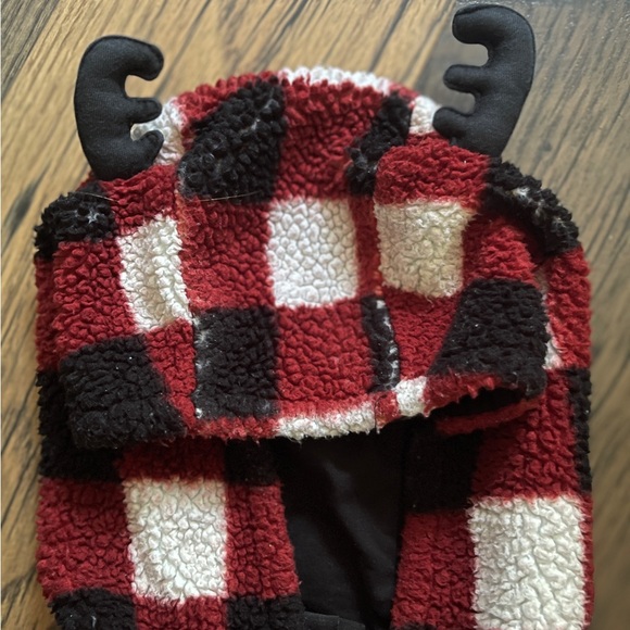 Red white and black checkered jacket - Picture 2 of 5